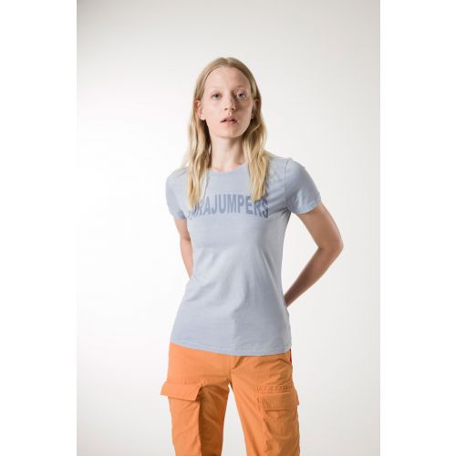 Womens Vapour Blue Cristie Tee S/s T Shirt 106405 by Parajumpers from Hurleys