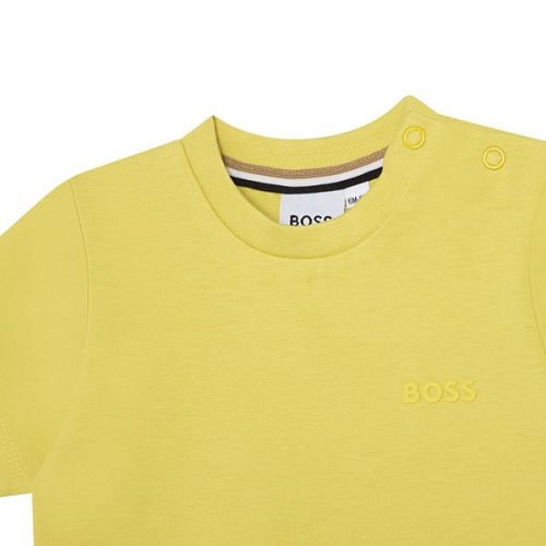 Toddler Lime Bright S/s T-shirt 111317 by BOSS from Hurleys