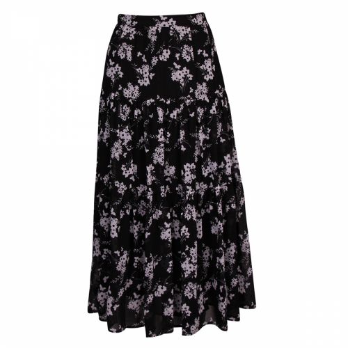 Womens Black Bold Botanical Skirt 39992 by Michael Kors from Hurleys