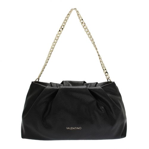 Womens Black Poplar Slouchy Clutch Bag 91645 by Valentino from Hurleys