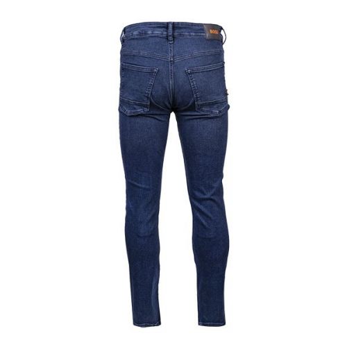 Casual Mens Dark Blue Delaware BC-L-P Slim Fit Jeans 109534 by BOSS from Hurleys