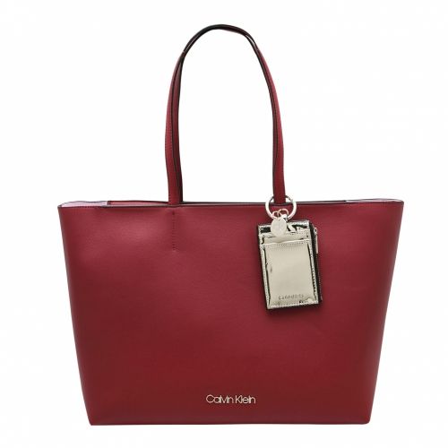 Womens Tibetan Red Must Medium Shopper Bag 51869 by Calvin Klein from Hurleys