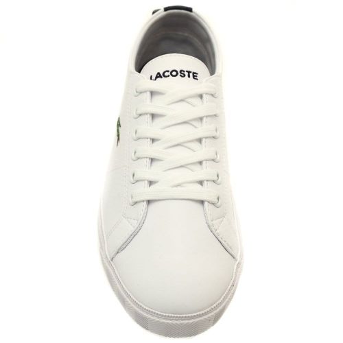 Junior White & Navy Marcel 116 Trainers (2-5.5) 25062 by Lacoste from Hurleys