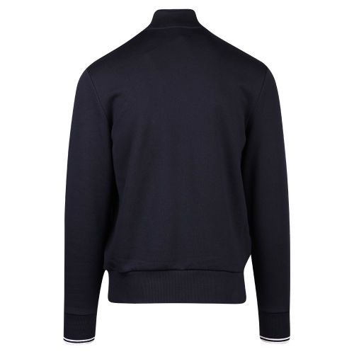 Mens Navy Half Zip Sweat Top 107979 by Fred Perry from Hurleys