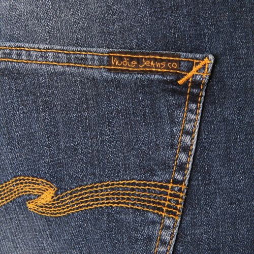 Mens Bay Blue Wash Lean Dean Slim Fit Jeans 22926 by Nudie Jeans Co from Hurleys