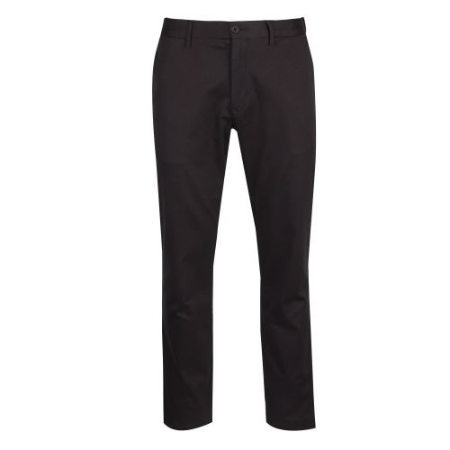 Mens Jet Black Tapered Flex Trousers 52832 by Tommy Hilfiger from Hurleys