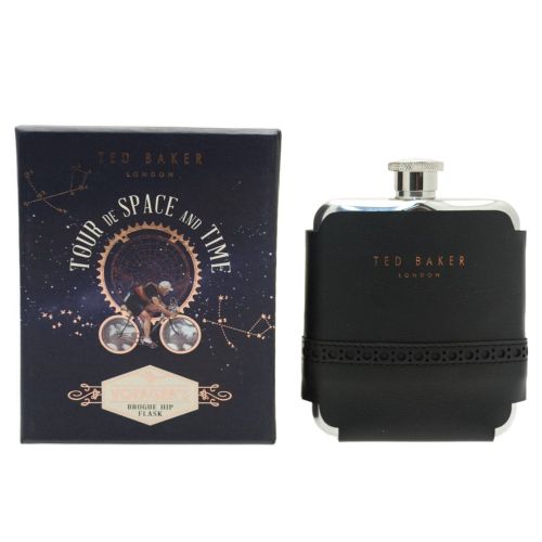 Black Brogue Hip Flask 67784 by Ted Baker from Hurleys