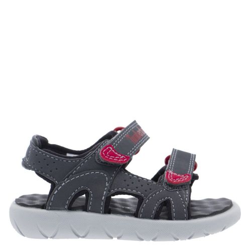 Boys Forged Iron Perkins Row 2 Strap Sandals 24573 by Timberland from Hurleys