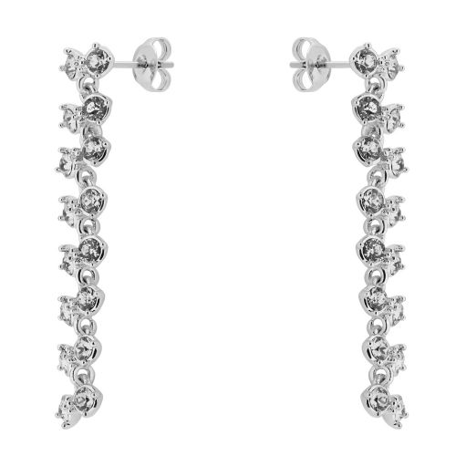 Womens Silver Elecia Princess Sparkle Earrings 32981 by Ted Baker from Hurleys