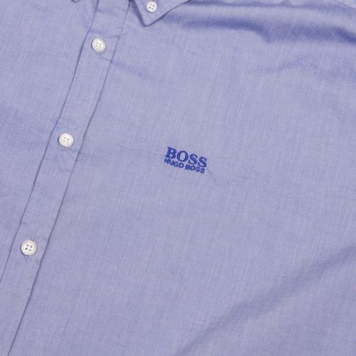 Athleisure Big & Tall Mens Blue Biado_BT L/s Shirt 45163 by BOSS from Hurleys
