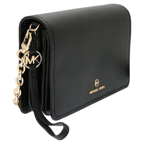 MICHAEL KORS: Freya Michael bag in textured leather - Black