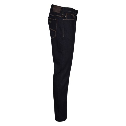 Mens Dark Blue J06 Slim Fit Jeans 55604 by Emporio Armani from Hurleys