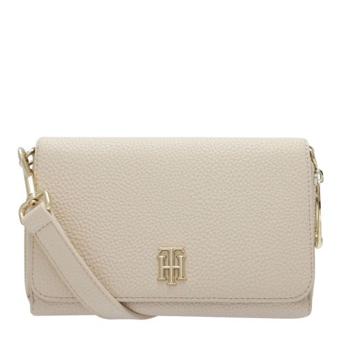 Womens Classic Beige Soft Small Crossbody Bag 89181 by Tommy Hilfiger from Hurleys
