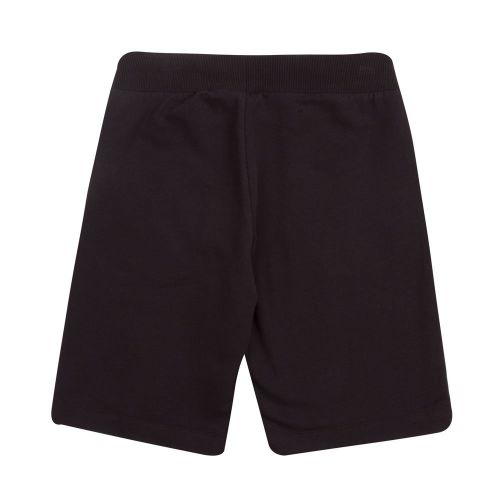 Boys Black Branded Sweat Shorts 82020 by Moschino from Hurleys
