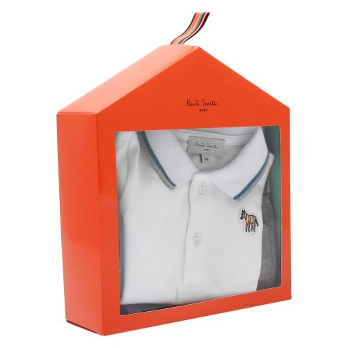 Baby White Toti Outfit Gift Set 45951 by Paul Smith Junior from Hurleys