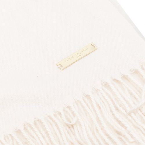 Womens Off White Sustainable Blanket Scarf Gift 102733 by Katie Loxton from Hurleys