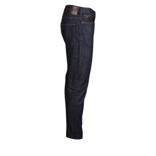 Mens Dark Blue J06 Slim Fit Jeans 84315 by Emporio Armani from Hurleys