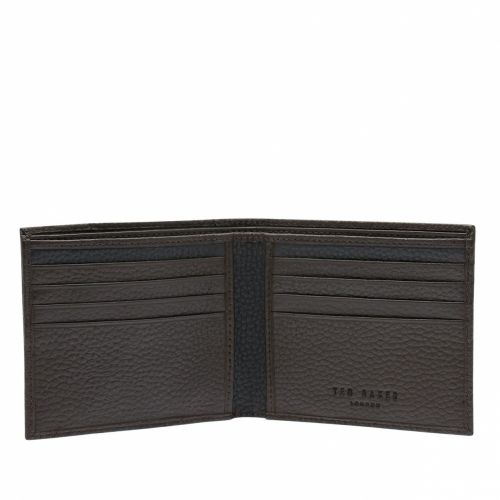 Mens Chocolate Fiters Bifold Wallet 40274 by Ted Baker from Hurleys