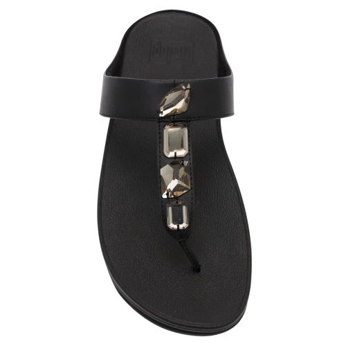 FitFlop Womens Black Roka™ Toe-Thong Sandals 23811 by FitFlop from Hurleys