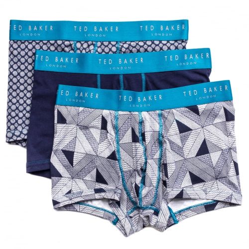 Mens Assorted Icons 3 Pack Boxers 63486 by Ted Baker from Hurleys