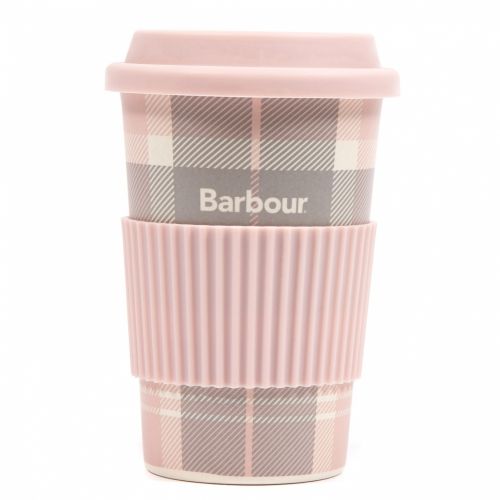 Womens Pink/Grey Travel Mug & Earmuff Gift 47545 by Barbour from Hurleys