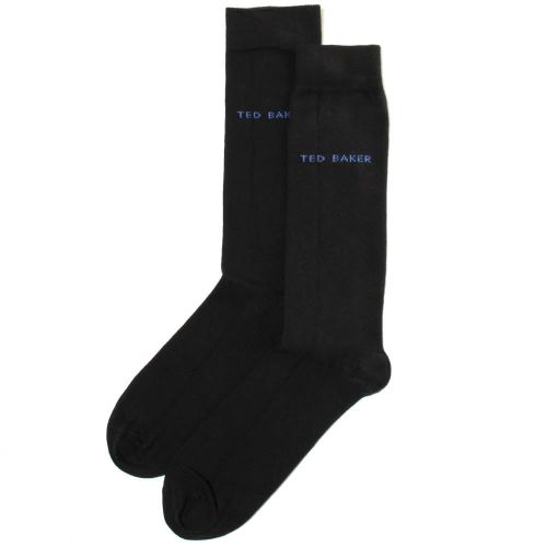 Mens Navy Twinsox 2 Pack Socks 9824 by Ted Baker from Hurleys