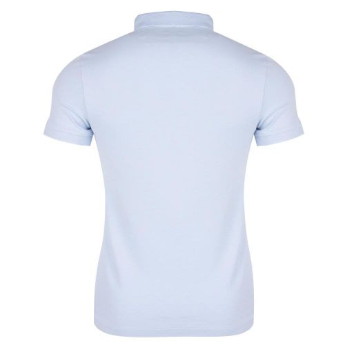 Casual Mens Light Blue Passenger Slim S/s Polo Shirt 26357 by BOSS from Hurleys