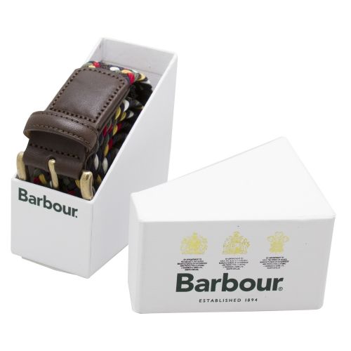 Mens Classic Tartan Stretch Belt Gift 15764 by Barbour from Hurleys