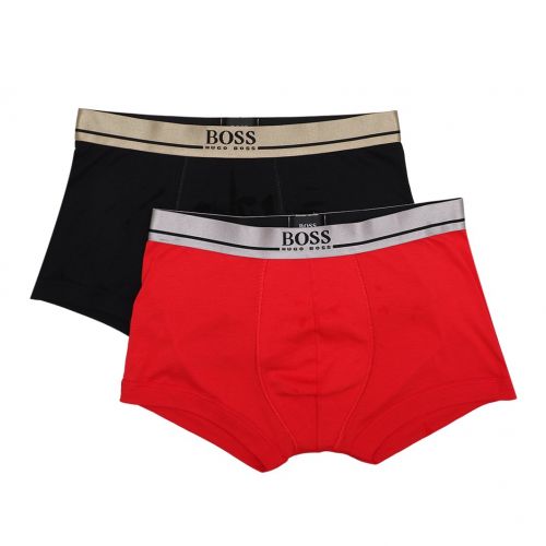 Mens Black/Red 2 Pack Trunk Gift Set 100996 by BOSS from Hurleys