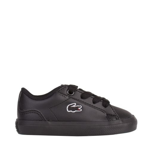 Infant Black Lerond Trainers (3-9) 45786 by Lacoste from Hurleys