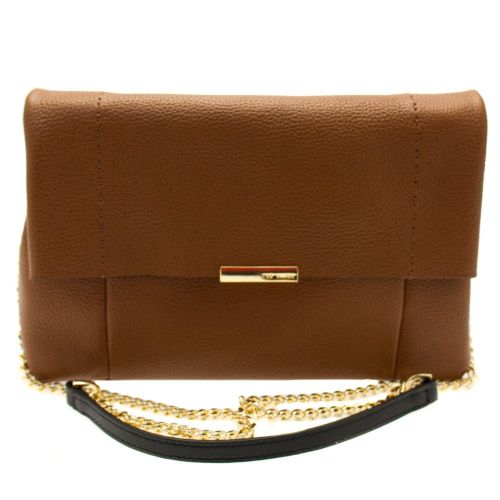 Womens Brown Parson Unlined Soft Leather Cross Body Bag 62977 by Ted Baker from Hurleys