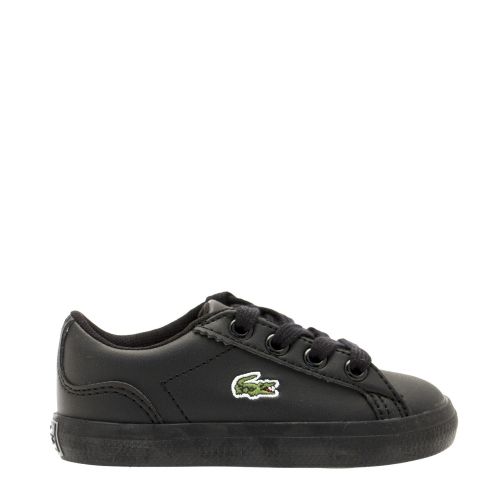 Infant Black Lerond Classic Trainers (4-8) 33814 by Lacoste from Hurleys