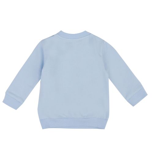 Baby Sky Blue Toy Sweat Top 47282 by Moschino from Hurleys