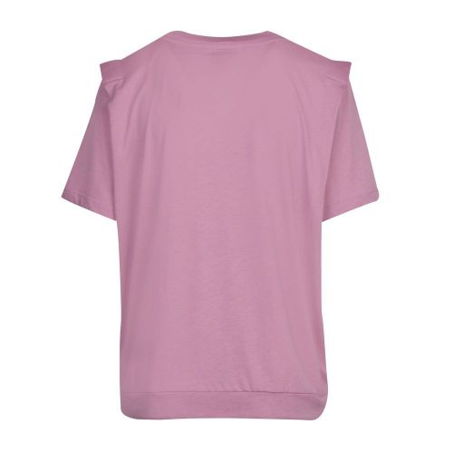 Womens Dusky Pink Klaaraa Padded Shoulder S/s T Shirt 89255 by Ted Baker from Hurleys