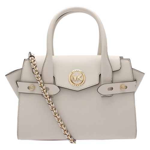 Womens Light Sand Carmen Small Belted Tote Bag 58599 by Michael Kors from Hurleys