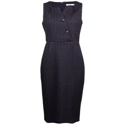 Womens Black Orla Fitted Dress 68648 by Darling from Hurleys