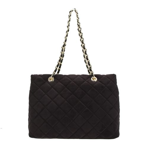 Womens Black Arrival Soft Quilted Shopper Bag 33627 by Valentino from Hurleys