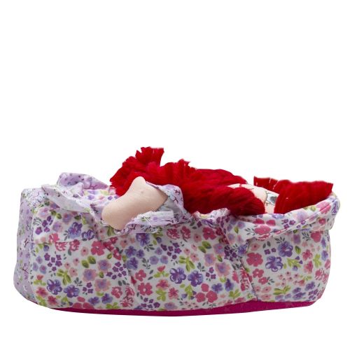 Girls Red Hair Doll Slippers (24-36) 49319 by Lelli Kelly from Hurleys