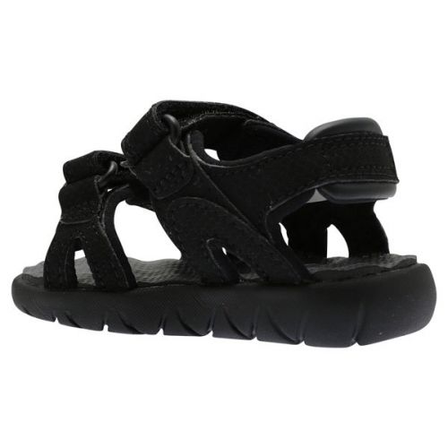 Toddler Black/White T Perkins Row 2-Strap Sandals (21-30) 108568 by Timberland from Hurleys