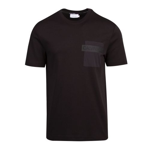 Calvin Klein Mens Black Nylon Pocket S/s T Shirt 74732 by Calvin Klein from Hurleys