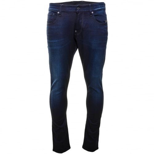 Mens Dark Aged Wash Revend Super Slim Fit Jeans 54272 by G Star from Hurleys