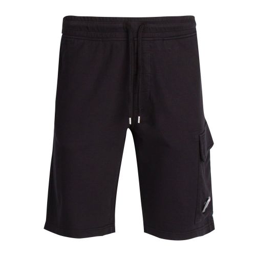 Mens Black Lens Sweat Shorts 81773 by C.P. Company from Hurleys