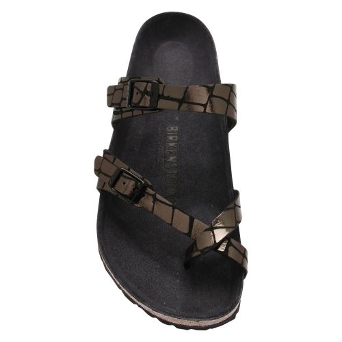 Womens Black Mayari Gator Gleam Sandals 59939 by Birkenstock from Hurleys