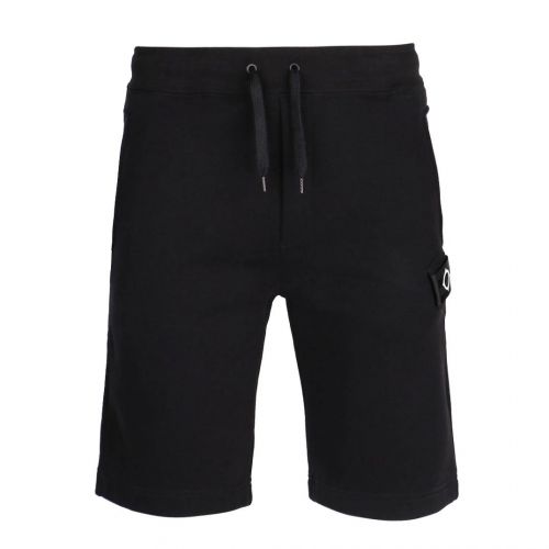 Mens Jet Black Core Sweat Shorts 96470 by MA.STRUM from Hurleys