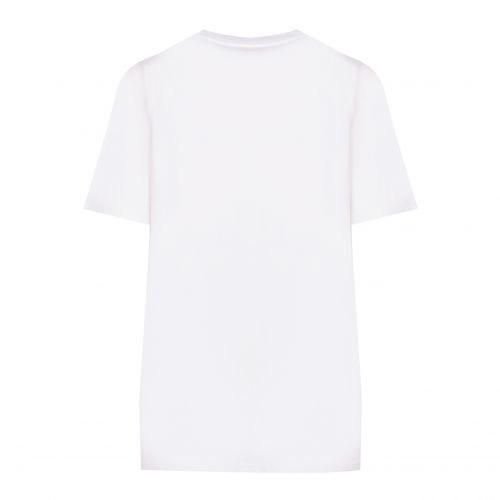 Womens White The Boxy Tee 7 Animal S/s T Shirt 97741 by HUGO from Hurleys