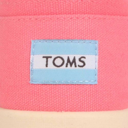 Youth Pink Canvas Classic (11-5) 6073 by Toms from Hurleys