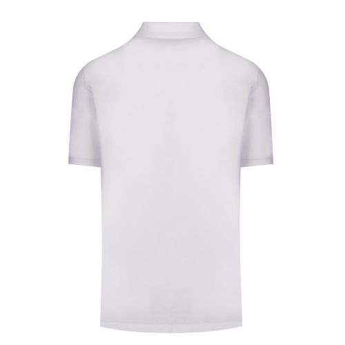 Mens White Dyler193 Tipped S/s Polo Shirt 42668 by HUGO from Hurleys
