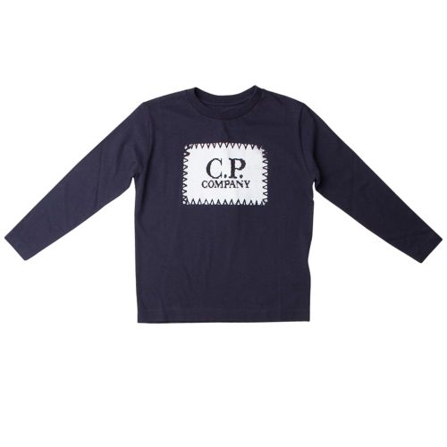 Label L/s T Shirt 13626 by C.P. Company Undersixteen from Hurleys
