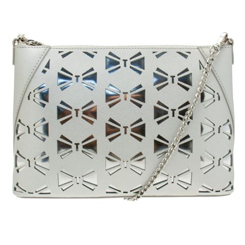 Womens Silver Dellaa Bow Cross Body Bag 9096 by Ted Baker from Hurleys