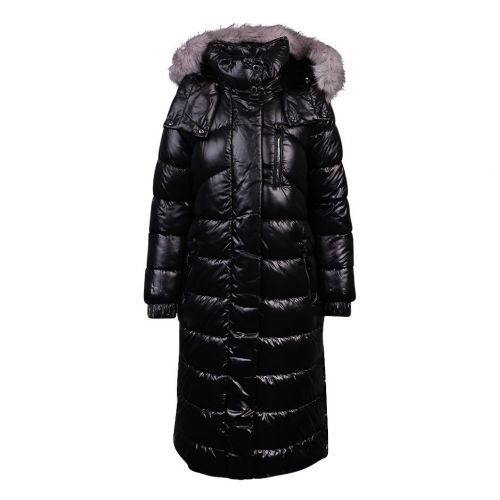 Womens Black PL Mercury Quilted Hooded Coat 100803 by Barbour International from Hurleys